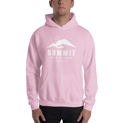 Men's Classic Hoodie with White Logo