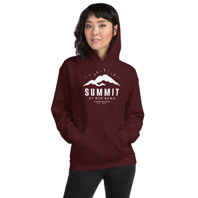 Women's Classic Hoodie with White Logo