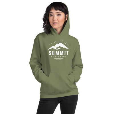Women's Classic Hoodie with White Logo